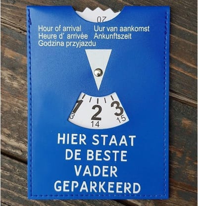 Parkeerschijf - Vaderdag