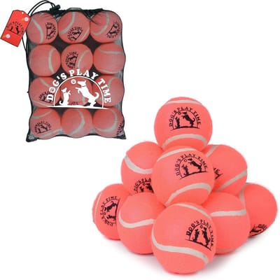Hondenballen 12 stuks - duurzame tennisballen voor honden en puppies