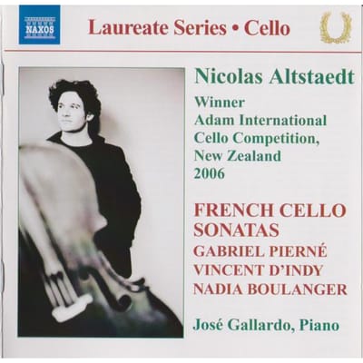 CD NICOLAS ALTSTAEDT - Franse Cellosonates 8572105 Naxos, Laureate 2010 Japan Klassiek Gebruikt