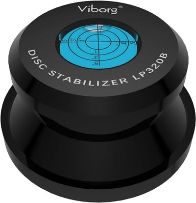 Platenstabilisator voor LP-vinyl draaitafel - Gewichtsclamp ter vermindering van trillingen