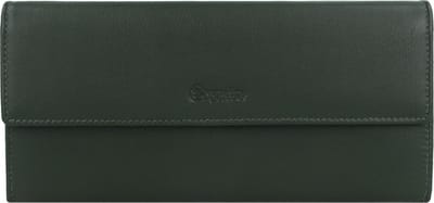 Esquire Viktoria Portemonnee RFID Leer 18,5 cm - Dames - Horizontaal - grün
