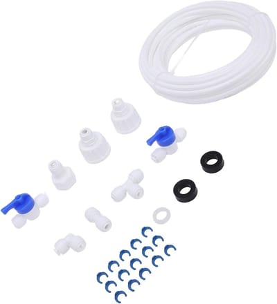 Koelkast Waterleiding - Waterfilter Slang - Water Aansluiten - Voedingskwaliteit PE - 10 Meter - Wit