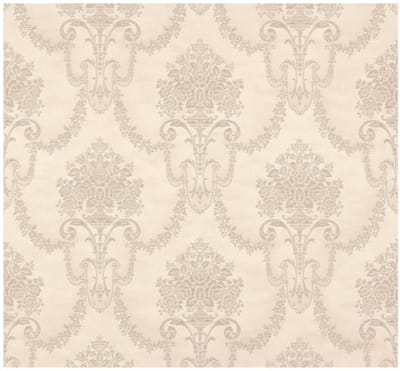 Barok Vliesbehang Roze Crème - Klassiek Chateau Ornament Behang 514926 - 10,05 x 0,53 m