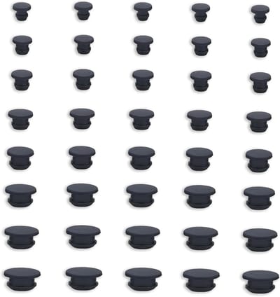 Zachte Rubber Doppen voor Flessen en Tubes, 40 Stuks Waterdichte Doppen voor Keuken en Badkamer