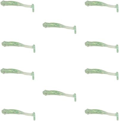 Mini Softbaits Rubber Vissen voor Forel en Roofvis - Verpakt per 10 Stuks