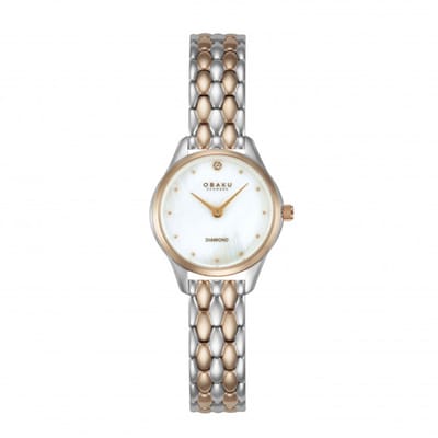 Obaku Horloge V297SXZWSH Smykke Petite Cherrywood