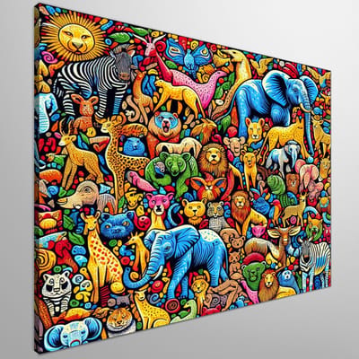 Kunstprint | Wanddecoratie | Canvas | 20 × 20 cm