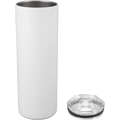 Sublimatie Beker Lichtgevende Blanco Tumbler 600ml 304 Roestvrij Staal Dubbelwandig Geïsoleerd Vacuüm Slank White to Green