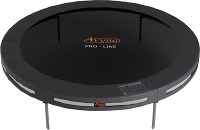 Avyna InGround Trampoline Ø305 cm – Grijs – Rond Ingraafmodel – Middelgroot Formaat – Premium Kwaliteit
