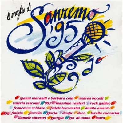 CD DIVERSEN - Il Meglio Di Sanremo '95 RTI10822 RTI Music 1995 Italië Pop Gebruikt yellow