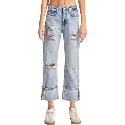 It's Basic - Straight Mid Rise Jeans