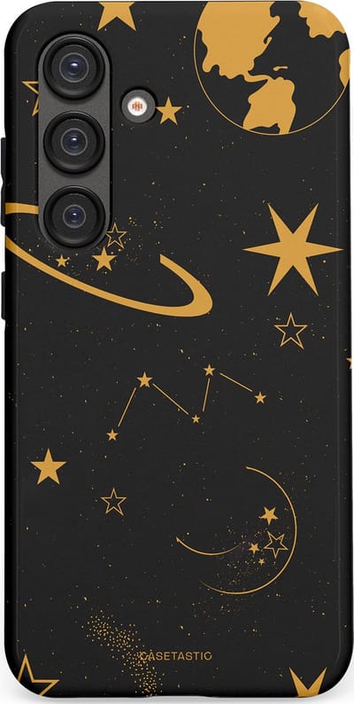 Casetastic Hoesje Geschikt voor Samsung S25 - Stijlvolle Beschermende Duo-layer Case - Nachtelijk uitzicht