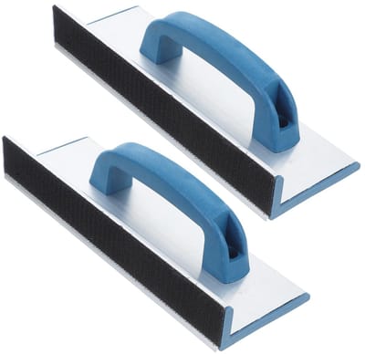 NTHProducts - Zelfklevende schuurblok voor hoeken - Perfect voor gipsplaten - Multicolour - Handgereedschap voor schuren en polijsten - Ideaal voor wan...