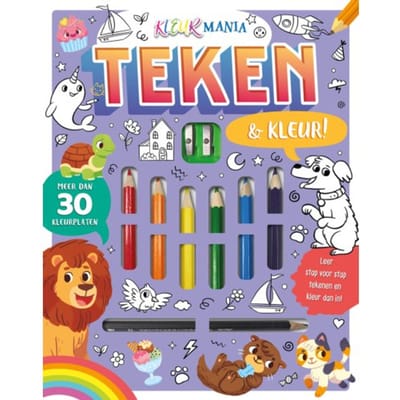 Teken & Kleur! - Kleurmania - Daisy Edwards