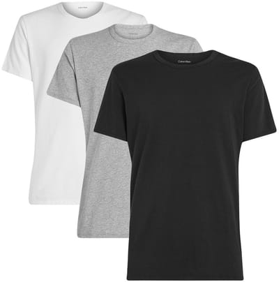 Calvin Klein heren 3P O-hals shirts multi