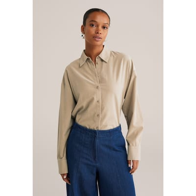 WE Fashion Blouse Beige Taglia: M | Maglie a manica lunga Outlet | Donna | Marrone