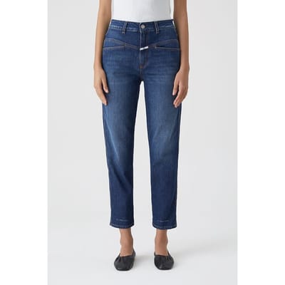 Closed Pedal Pusher Jeans Dark Blue Maat: 36 | Slim Jeans Outlet | Dames | Blauw