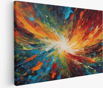Saammp - Muurcirkel Hout - Strand - Zonsondergang - Zee - Ø 80 - Wandcirkel - Wanddecoratie Cirkel - muurdecoratie Woonkamer - Slaapkamer decoratie - Rond Schilderij