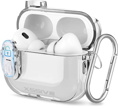 Xssive Hardcase – Transparant Hoesje – Geschikt voor Apple AirPods Pro 1 & 2