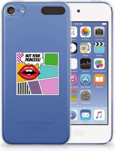Apple iPod Touch 5 | 6 Silicone Back Cover Popart Princess