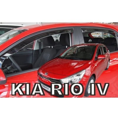J&J AUTOMOTIVE | Heko Deflecteurs d'air Déflecteurs de Vent Pour Kia Rio 4 5P. Berlina depuis 2017