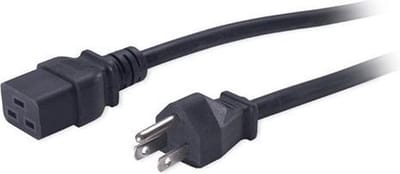 APC PWR Cord C19 - Schuko CEE 7, 2.5 m 2.5m C19 coupler CEE7/7 Schuko Zwart