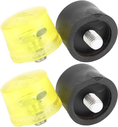 Rubberen Impactkop voor Hamer, Vervangende Tips Set voor Rubber Hamer, Geschikt voor Diverse Klussen en Materialen (Φ35mm)