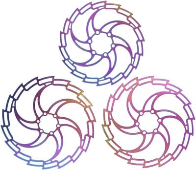 Fiets Schijfrem - Reserveonderdeel Rotor - Fietsen Onderhoud - Uitstekende Koeling - 160 mm - Gekleurd