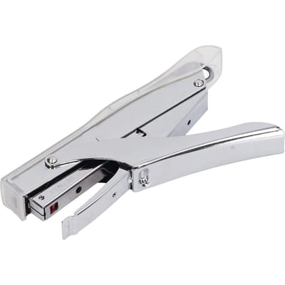 Handheld Nietmachine 10 Vel Capaciteit Ergonomische Arbeidsbesparende Mini Nietmachine voor het Inbinden van Documenten Transparant transparant