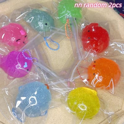 Jouets Squishies Pailletés Jouet Anti-Stress Fête d'Enfants pour Animal Mochi Fête d'Anniversaire Enfant Prix de Classement Remplissage de Sacs Cadeaux