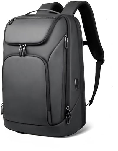 Laptop Rugzak 17.3 inch - Waterafstotende Backpack met USB Poort - Front Loader - Anti-Diefstal