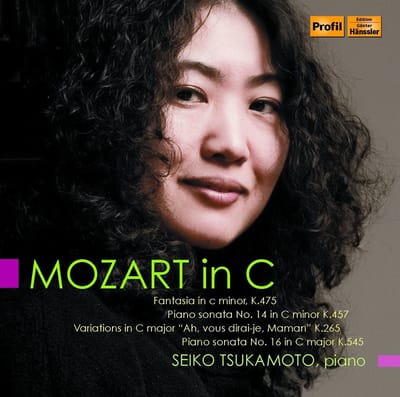 Seiko Tsukamoto - Mozart In C — Fantasia, Sonata And Variations (CD)