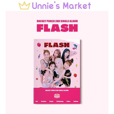 Rocket Punch 2e Album 'FLASH' gray