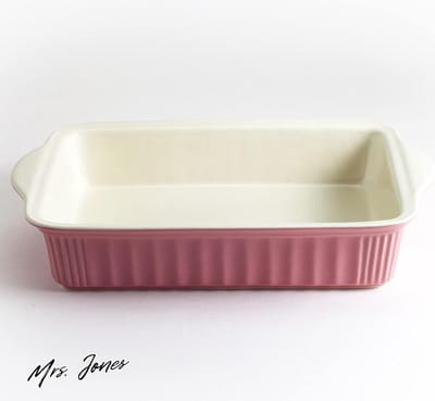 Mrs. Jones Grote ovenschaal voor 4 personen van hoogwaardig keramiek ideaal voor lasagne ovenschotels tiramisu - Bakken - Koken .