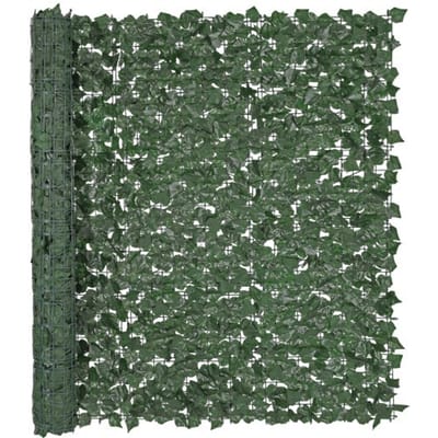 VEVOR Klimop Privacy Fence, 1500 x 2490 mm, Plantenwand, Groene Klimop Hek met Versterkte Verbinding, Kunstmatige Heggen met Wijnbladeren als Decoratie voor Tuin, Erf en Terras