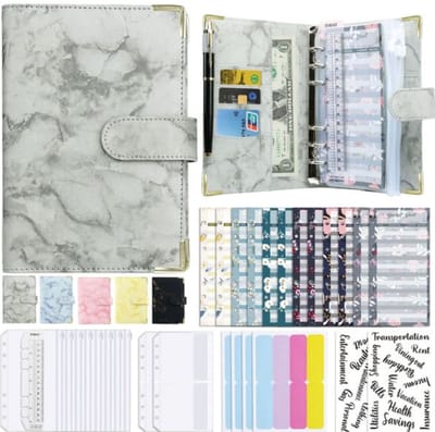 Budget Planner - Invulboekjes - Kasboek - Huishoudboekje - Invulboekjes - Uitgaven Boekje - Budgetplanners - LOUIR