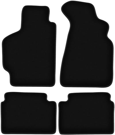 BASIC zwarte veloursmatten voor: Toyota Celica V cabrio, coupé, liftback (1989-1993)