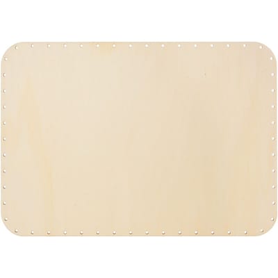 VBS Rotan mand bodem "Rechthoek", 4 mm, 24 x 34 cm