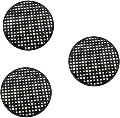 Bloempot Bodem Gaas - Pot Bodem Pads - Planten Verzorgen - Efficiënte Drainage - 7.5 cm - Zwart