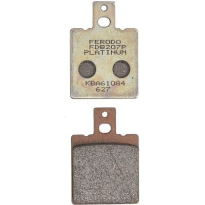 Ferodo Fdb207p Platinum Road Semi-gesinterde Remblokken Transparant