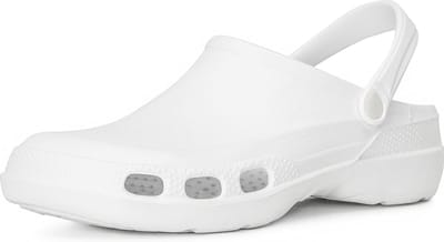Ladeheid Clogs - Tuinschoenen - Lichte – Unisex – Wit – 38 - LA-LMG-885-Doctor2
