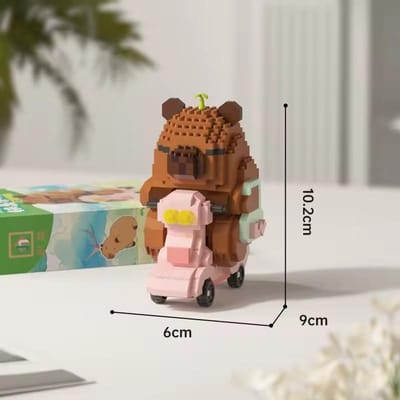 Hoge Kwaliteit Capybara Hoge Kwaliteit Bouwen Hoge Kwaliteit Blokken Verzameling kit Hoge Kwaliteit Capybara Hoge Kwaliteit Poppetje Bouwpakket Hoge Kwaliteit