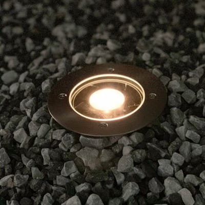 KS Verlichting - grondspot - Puck - solar - set van 3 - tuinlampen - solar tuinverlichting - modern - zonneenergie buitenverlichting