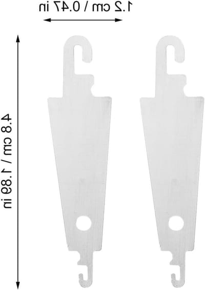 Naaldinrijgers - Rijghulp - Handnaaien - Roestvrij staal - 80 stuks - Zilver