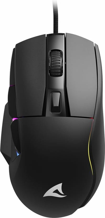 Sharkoon SGM35 muis Universeel Rechtshandig USB Type-A Optisch 6400 DPI