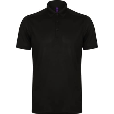 Stretch polyester polo Henbury
