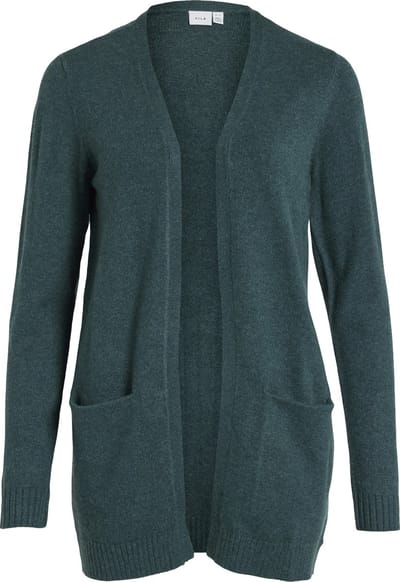 Vila Vest Viril Open L/s Knit Cardigan - Noos 14044041 Ponderosa Pine/dark Dames Maat - XXL