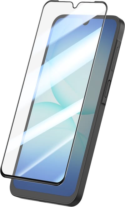 OEM Ultra Strong 45KG schermbeschermfolie voor Samsung Galaxy A18 5G A186 / A18 4G A185, gehard glas, volledige lijm, 2.5D, zwart