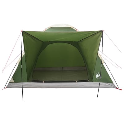vidaXL - Kamperen - tent - 4-persoons - Groen - Polyester - en - Staal