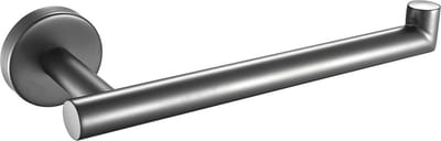 Profielenloods - Handdoekhouder gunmetal - Monteren met schroeven
